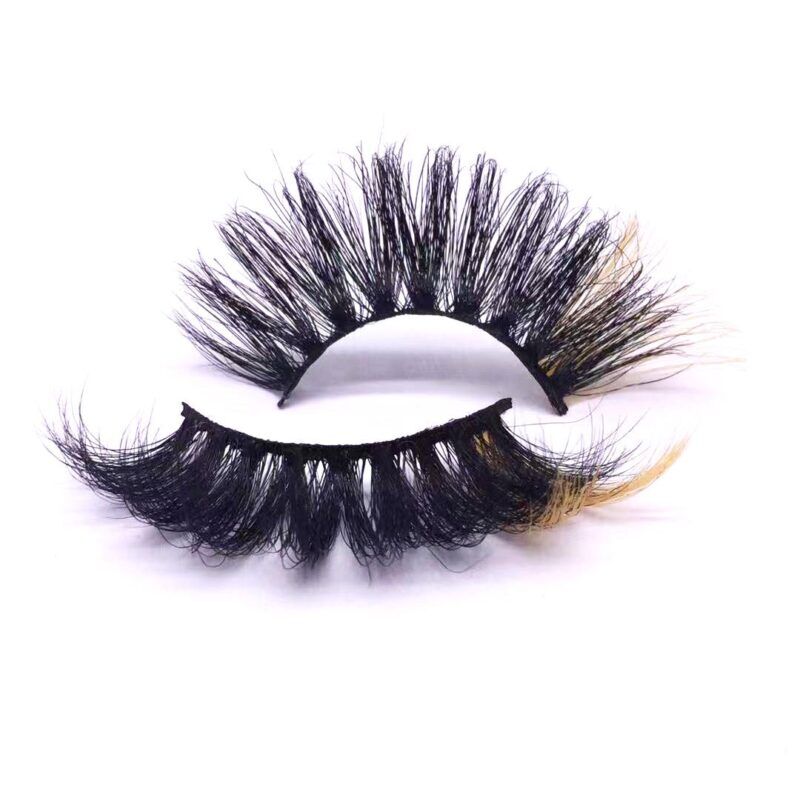 colored mink lashes