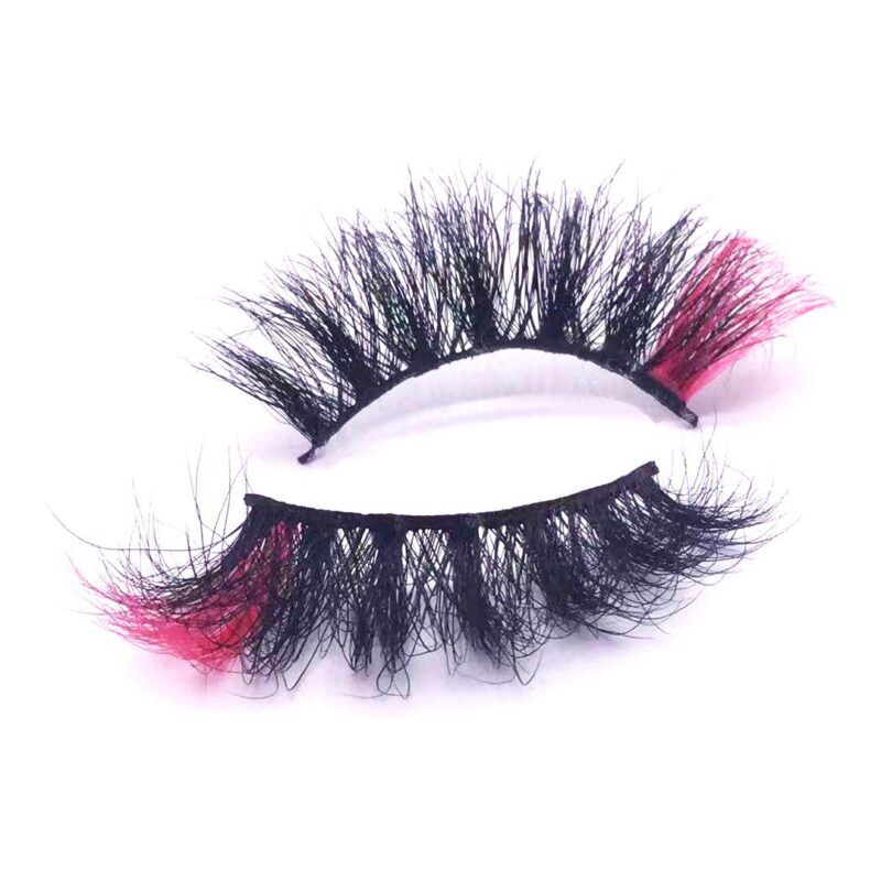 colored mink lashes