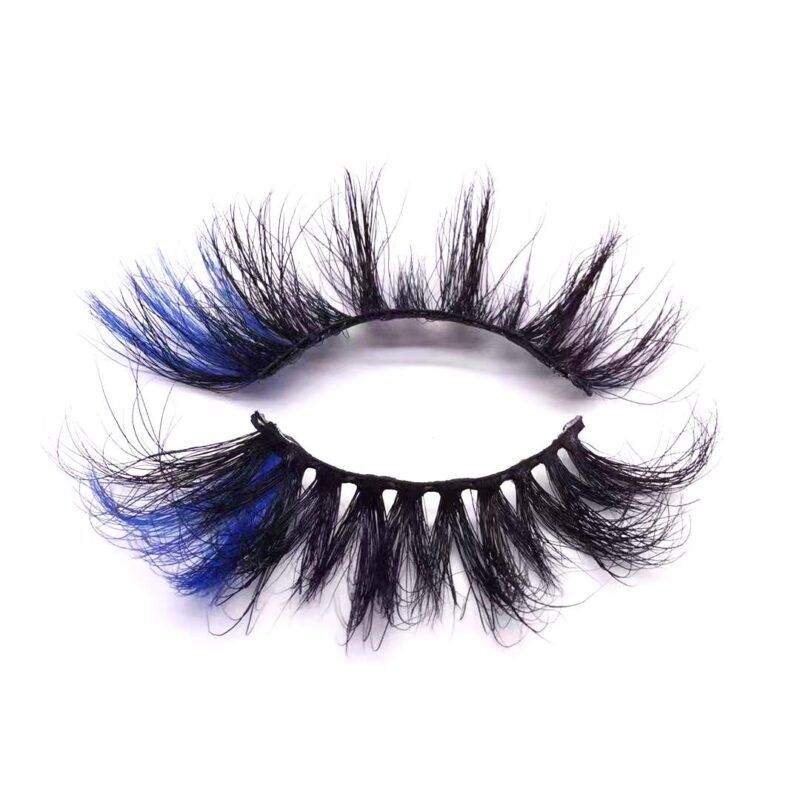 colored mink lashes