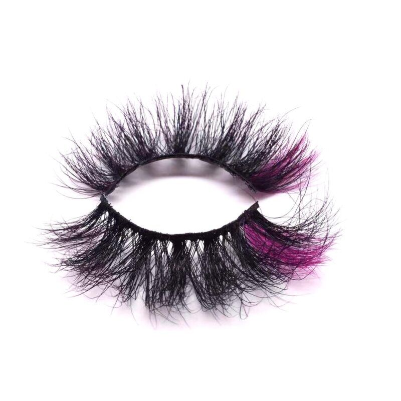 colored mink lashes